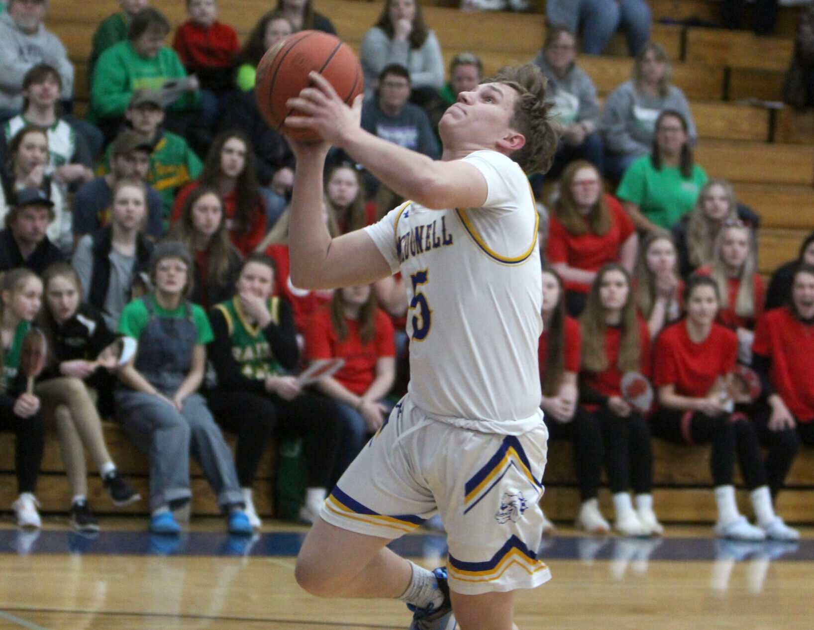 Prairie Farm at McDonell boys basketball 3-1-22